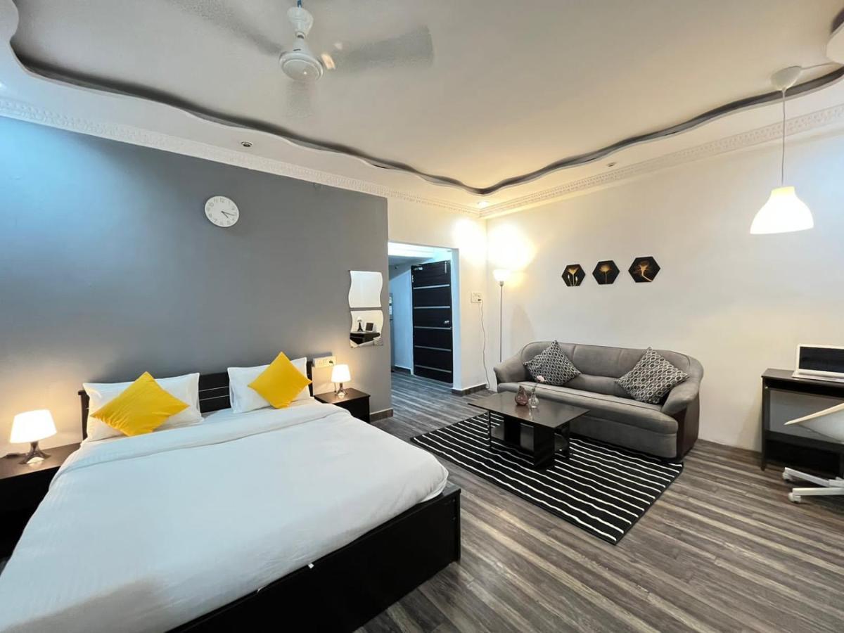 Bedchambers Serviced Apartments, Hyderabad Exterior foto
