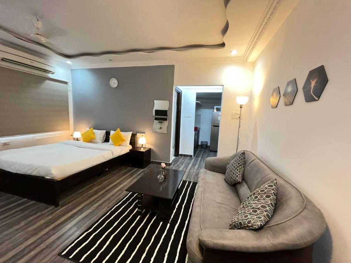 Bedchambers Serviced Apartments, Hyderabad Exterior foto